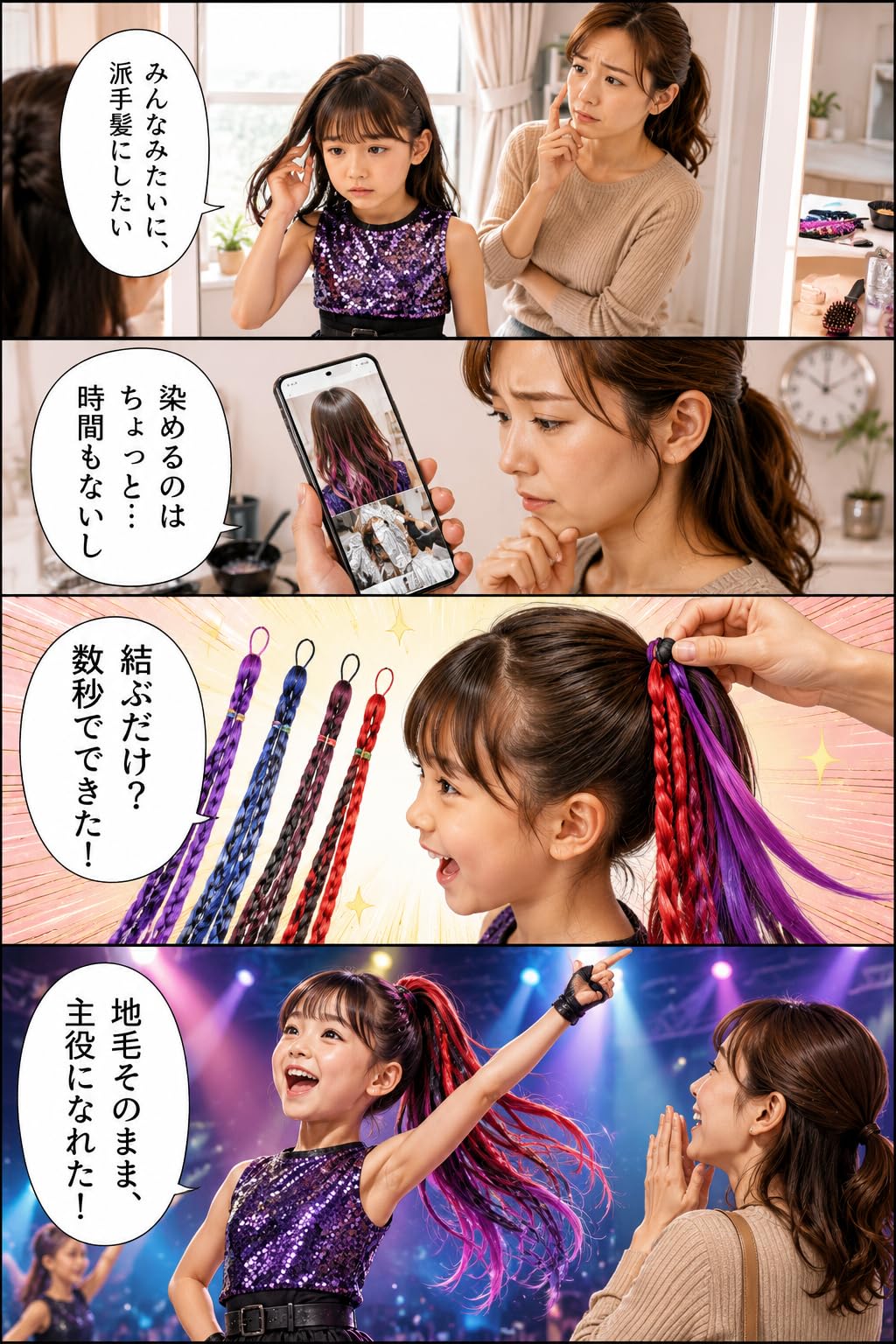Amazon.co.jp: fogman エクステ 編み込み 三つ編み ウィッグ 髪